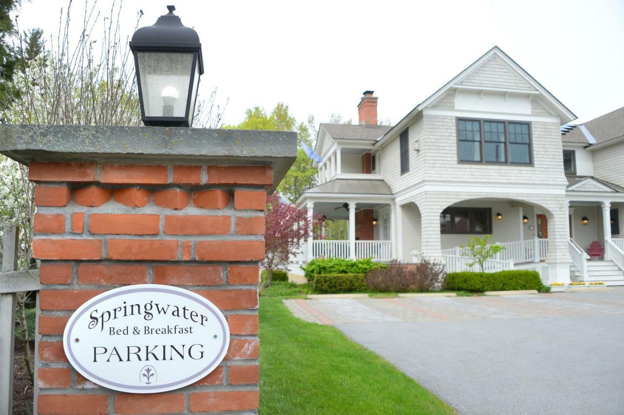 The Springwater Bed And Breakfast Saratoga Springs Bagian luar foto