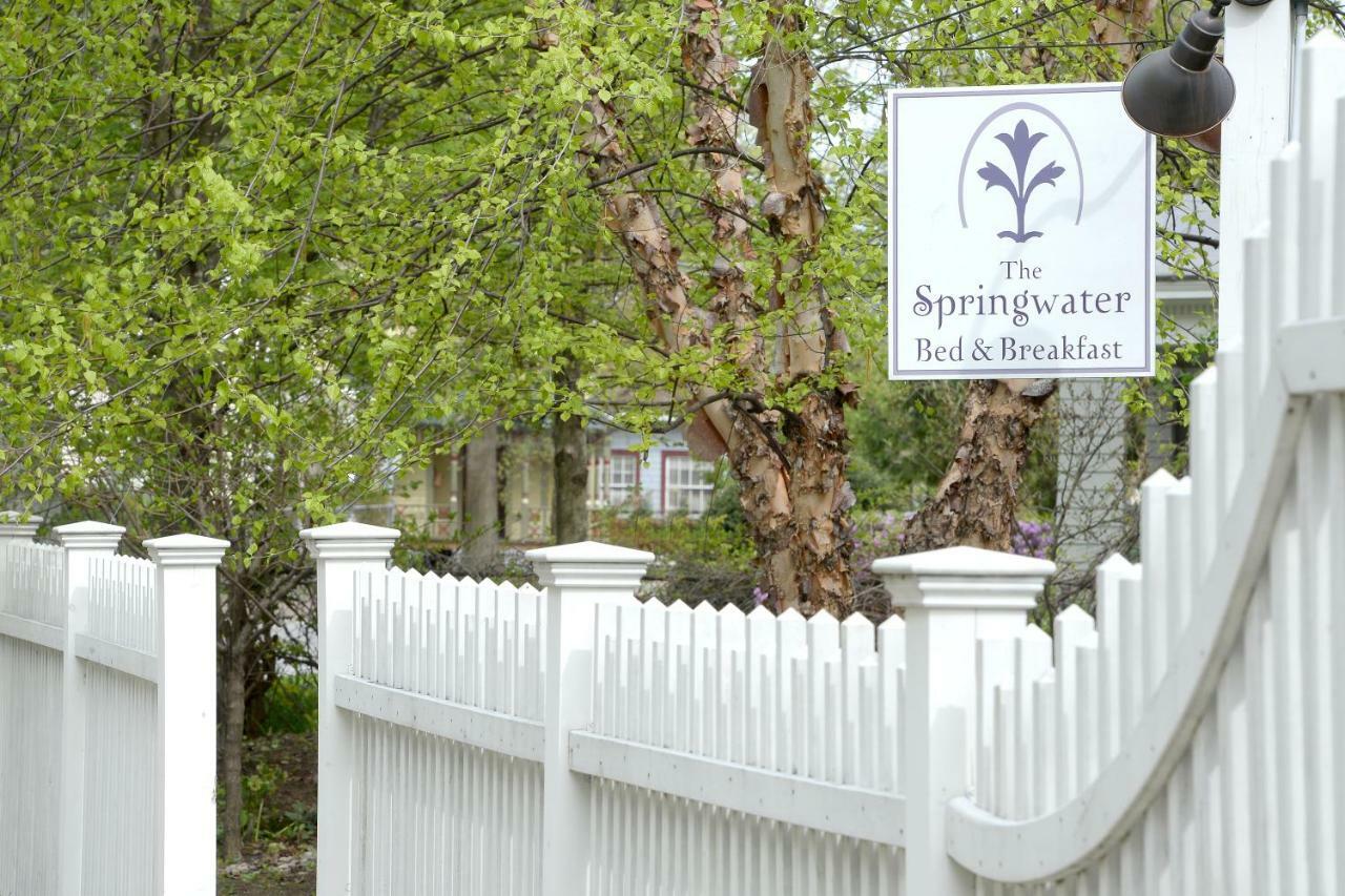 The Springwater Bed And Breakfast Saratoga Springs Bagian luar foto