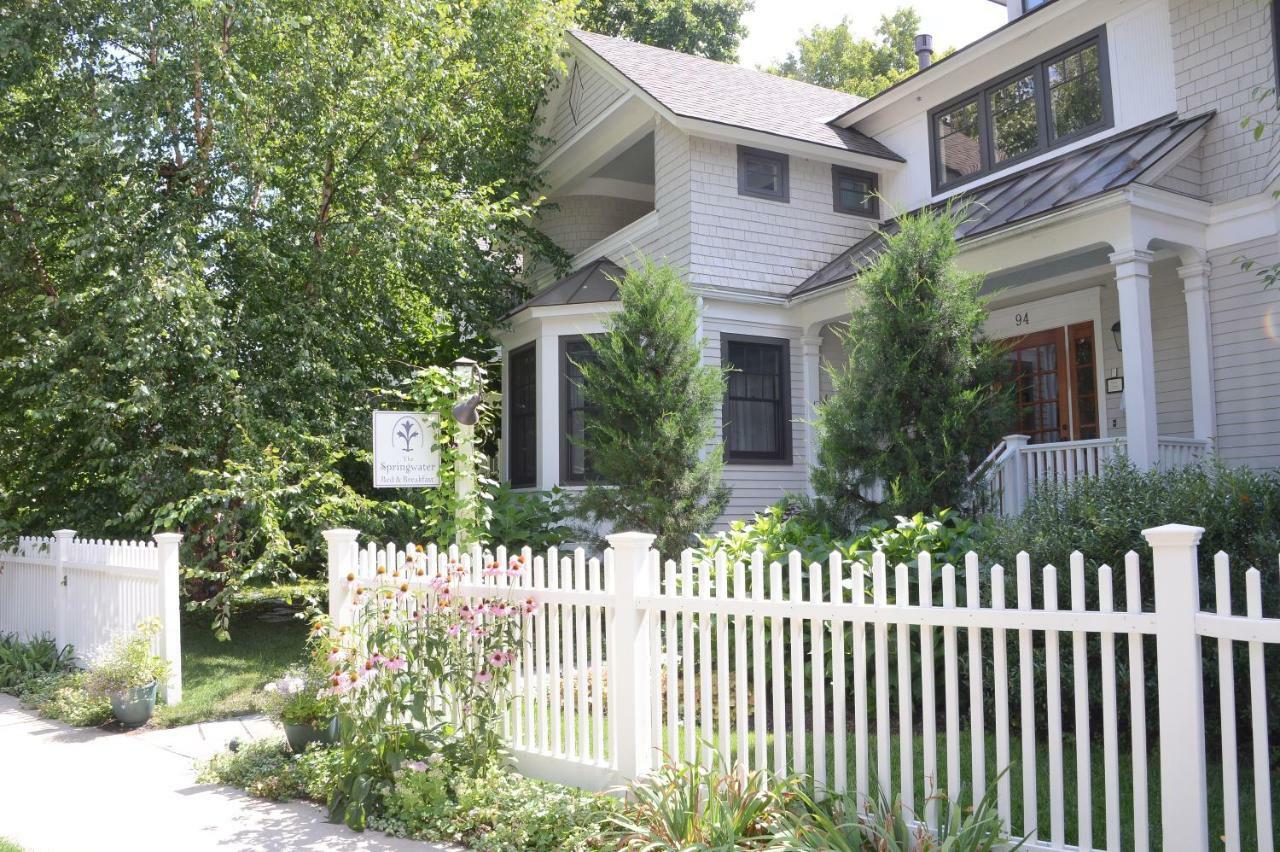 The Springwater Bed And Breakfast Saratoga Springs Bagian luar foto