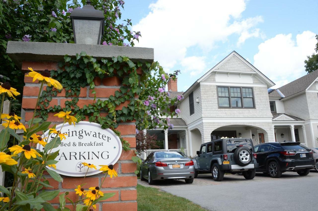 The Springwater Bed And Breakfast Saratoga Springs Bagian luar foto